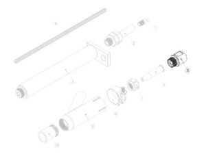 PORTATUBOS CTO. ANTORCHA SUB ARC 1200