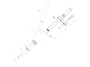 CUERPO ANTORCHA SUB ARC 600
