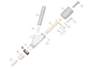 TUERCA FIJ. TOBERA FLUX SUB ARC 600 y K-231