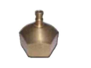 TAPON CERRADO BRONCE CON ARANDELA 2"