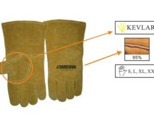 GUANTE LARGO CODESOL SOLDADOR Mod.10-2000 Talla XL