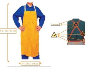 DELANTAL CUERO CODESOL GOLDEN BROWN Mod.44-2142