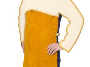 DELANTAL CUERO GOLDEN BROWN Mod.44-2828 71x56cm