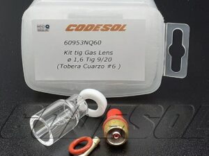 Kit tig Gas Lens ø 1,6 Tig 9/20 (Tobera Cuarzo N6 )