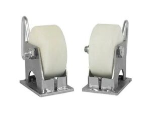 Kit ruedas goma para soporte tubería TWIN (par)