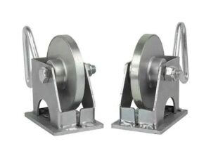 Kit ruedas inox para soporte tubería TWIN (par)