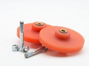 PAR RUEDA NYLON PARA SOPORTE NWH300 ** fin de existencias