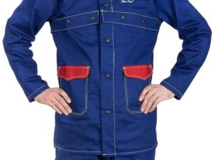 CHAQUETA IGNIFUGA AZUL Fire Fox Mod.33-2300 Talla M  Largo = 76 cm