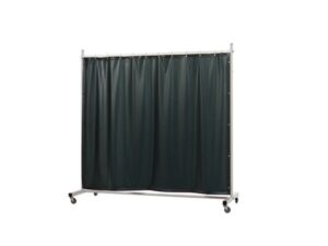 MAMPARA ROBUSTO SIMPLE  Alto 2100 mm X Ancho 2150 mm VERDE 9 con ruedas