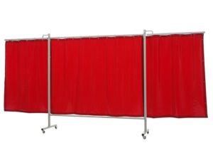MAMPARA OMNIUM 2000 mm  X 4350 mm ( 1100+2150+1100 ) NARANJA