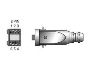 CONECTOR STECKER 7 Polos