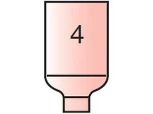 TOBERA CERAMICA GASLENS SINTIG 17 Diam. 6,4 Nº 4