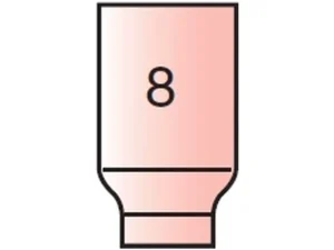 TOBERA CERAMICA GASLENS SINTIG 17 Diam. 12,7 Nº 8