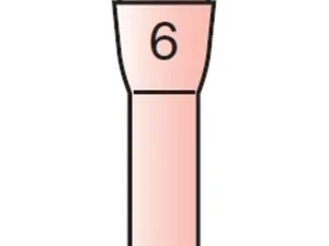 TOBERA LARGA SINTIG 9/20 ø 9,5 48mm Nº6