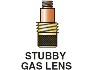 PORTATOBERA GAS LENS ø 1,6 STUBBY