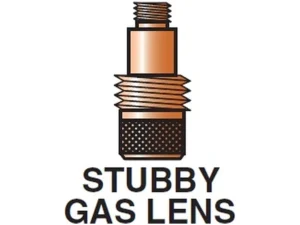 PORTATOBERA GAS LENS ø 1,6 STUBBY (100% Cobre)