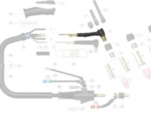 Cabezal antorcha T5W